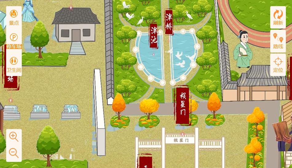 南丰手绘地图景区语音讲解导览系统：智慧景区建设的基石